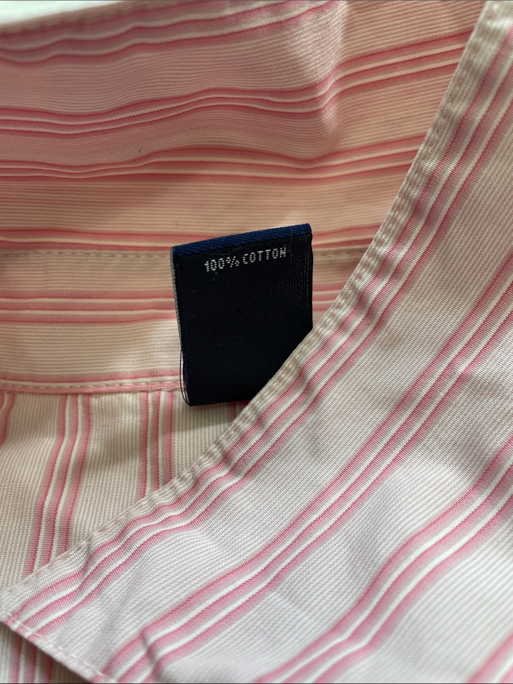GAP Vintage Women's Western Pink Striped Button-Down (floral snaps) Shirt Medium - Picture 3 of 15